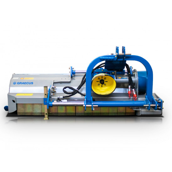 Мулчер шредер тежък тип с изместване 140 см. Graecus ARES STRONG 140