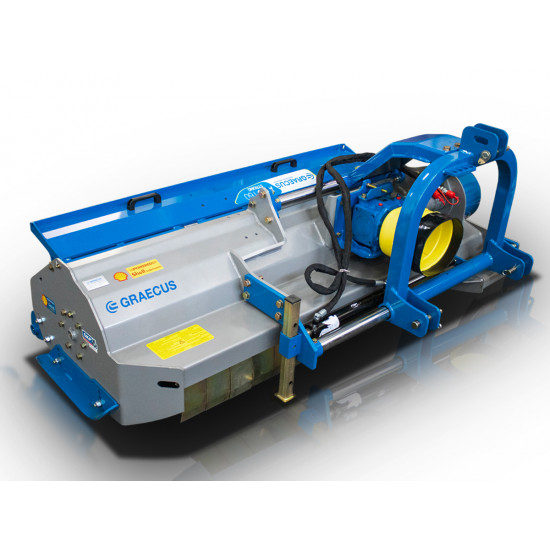 Мулчер шредер тежък тип с изместване 140 см. Graecus ARES STRONG 140