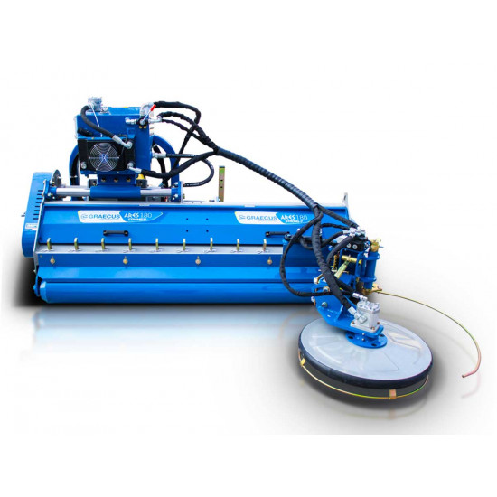 Мулчер шредер тежък тип с косяща глава 200 см. Graecus ARES STRONG 200P