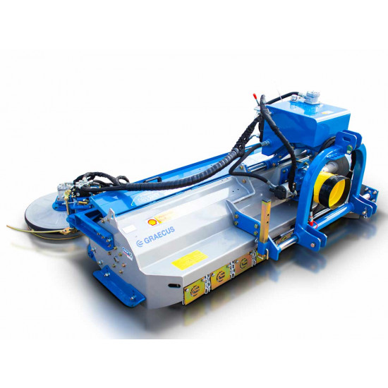 Мулчер шредер тежък тип с косяща глава 220 см. Graecus ARES STRONG 220P-H