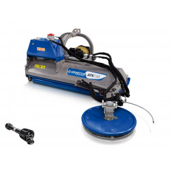 Мулчер шредер с независима хидравлична косачка 1250+600 мм. Graecus ATK125