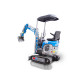 Малък багер 1200 кг. със завъртане на стрелата Graecus EB12-BOOM