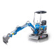 Малък багер 1200 кг. със завъртане на стрелата Graecus EB12-BOOM