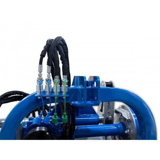 Мулчер шредер тежък тип с изместване и отваряем капак 240 см. Graecus CERBERUS OPEN240