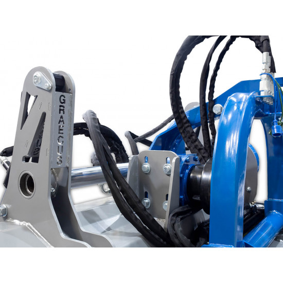 Мулчер шредер тежък тип с изместване и отваряем капак 240 см. Graecus CERBERUS OPEN240