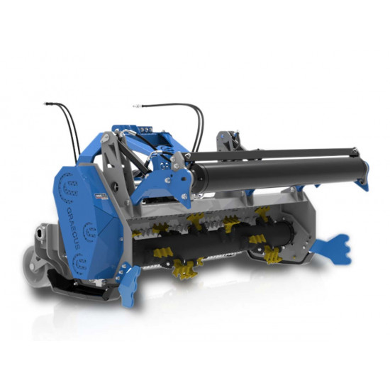 Мулчер шредер тежък тип с изместване и отваряем капак 160 см. Graecus CERBERUS OPEN160