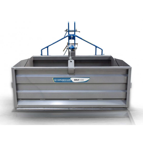 Транспортна кутия с механично разтоварване за трактор Graecus BM100