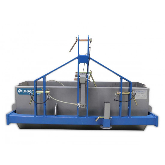 Транспортна кутия с механично разтоварване за трактор Graecus BM140