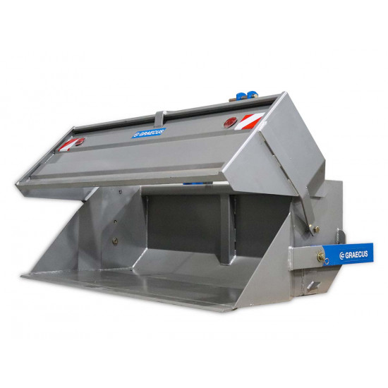 Транспортна кутия с механично разтоварване за трактор Graecus BM140