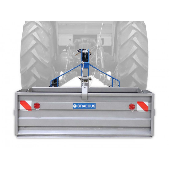 Транспортна кутия с механично разтоварване за трактор Graecus BM140