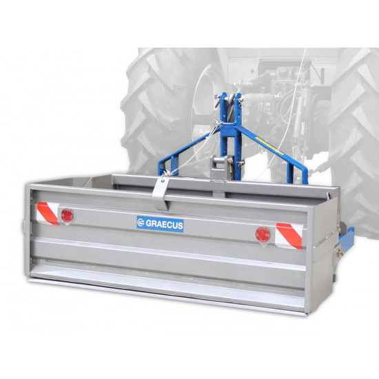 Транспортна кутия с механично разтоварване за трактор Graecus BM140