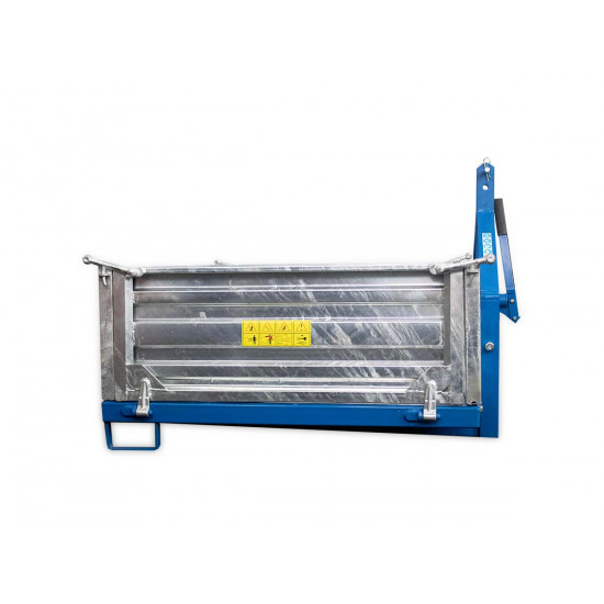 Транспортна кутия с механично разтоварване и раздвижени канати за трактор Graecus CM140