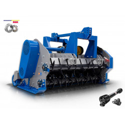 Мулчер шредер тежък тип с двойно окачване и фрагментатор 150 см. Graecus DPK150