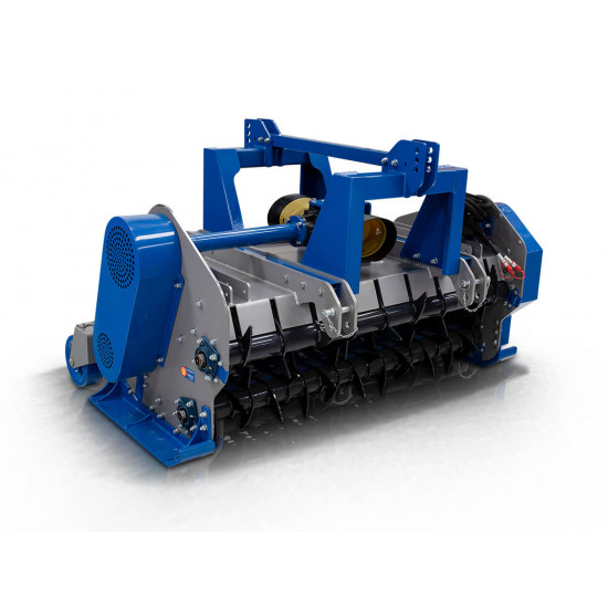 Мулчер шредер тежък тип с двойно окачване и фрагментатор 150 см. Graecus DPK150