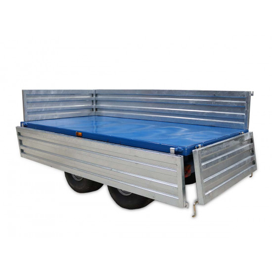 Ремарке двуосно с капацитет 2500 кг.с хидравлично изсипване Graecus DT2500-H