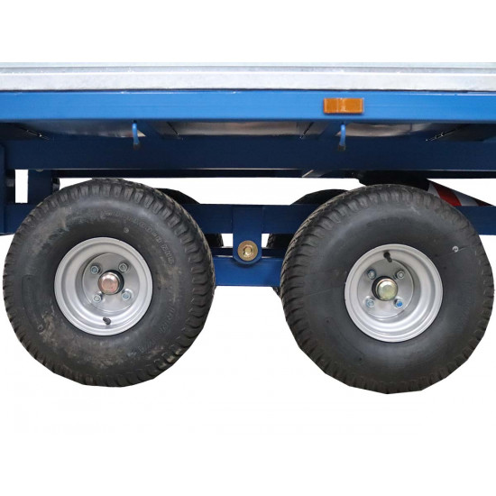 Ремарке двуосно с капацитет 2500 кг.с хидравлично изсипване Graecus DT2500-H