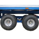 Ремарке двуосно с капацитет 2500 кг.с хидравлично изсипване Graecus DT2500-H