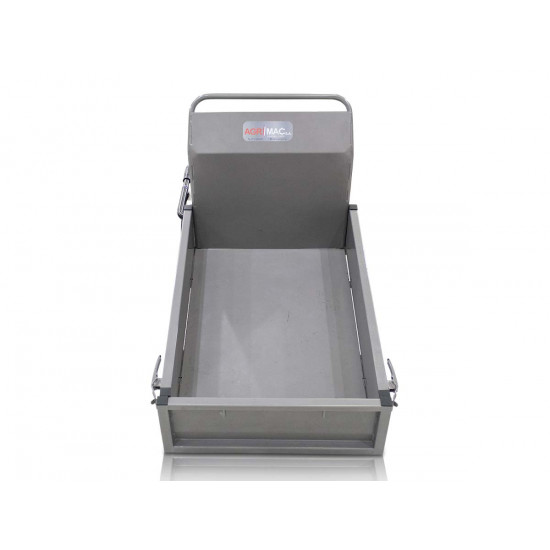 Мини дъмпер 300 кг. верижен с механично разтоварване Graecus D300