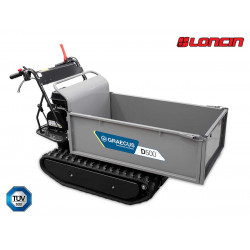 Мини дъмпер 500 кг. верижен с механично разтоварване Graecus D500