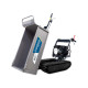 Мини дъмпер 500 кг. верижен с механично разтоварване Graecus D500