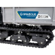 Дъмпер 500 кг. верижен с хидравлично разтоварване Graecus D800H