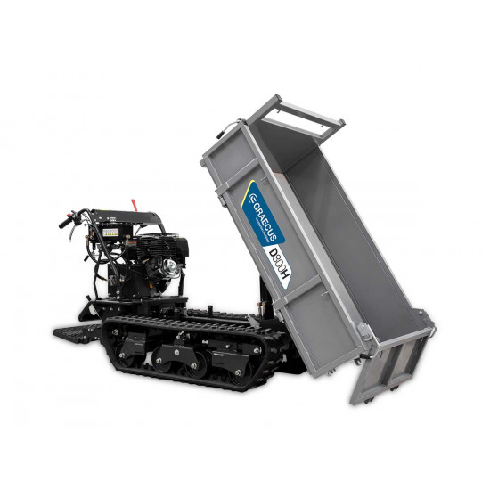 Дъмпер 500 кг. верижен с хидравлично разтоварване Graecus D800H