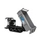Дъмпер 500 кг. верижен с хидравлично разтоварване Graecus D800H