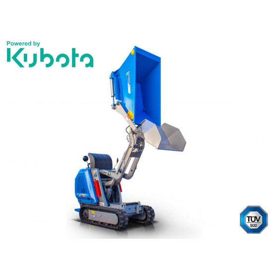 Дъмпер 800 кг. хидростатичен с хидравлично разтоварване Graecus HT800FL PRO
