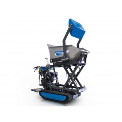 Дъмпер 500 кг. с товарач и високо разтоварване Graecus T500FL