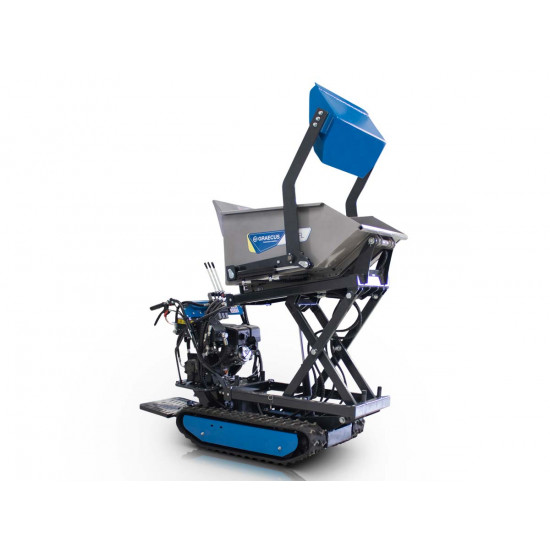 Дъмпер 500 кг. с товарач и високо разтоварване Graecus T500FL