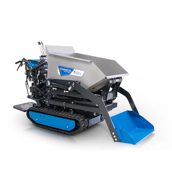 Дъмпер 500 кг. с товарач и високо разтоварване Graecus T500FL