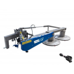 Косачка дискова за трактор 165 см. с два диска и хидравлично изправяне Graecus DX165-H