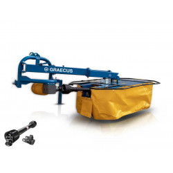 Косачка дискова за трактор 105 см. с два диска Graecus DX105S