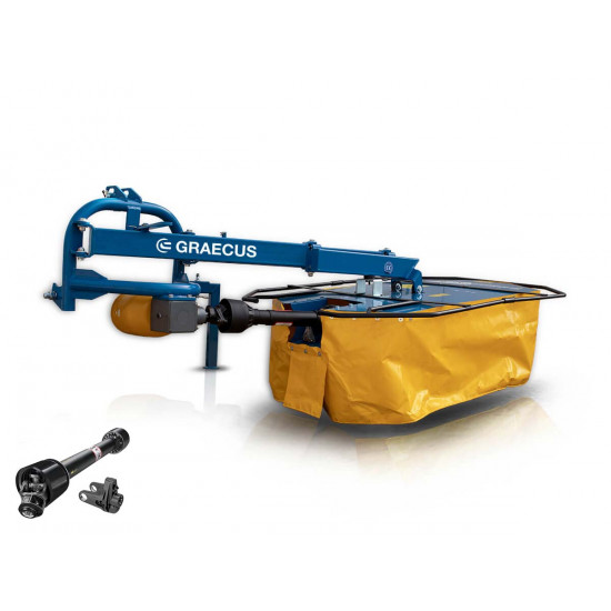 Косачка дискова за трактор 135 см. с два диска Graecus DX135S