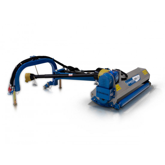 Откланящ мулчер / шредер средно-тежък тип 125 см. Graecus EPK125