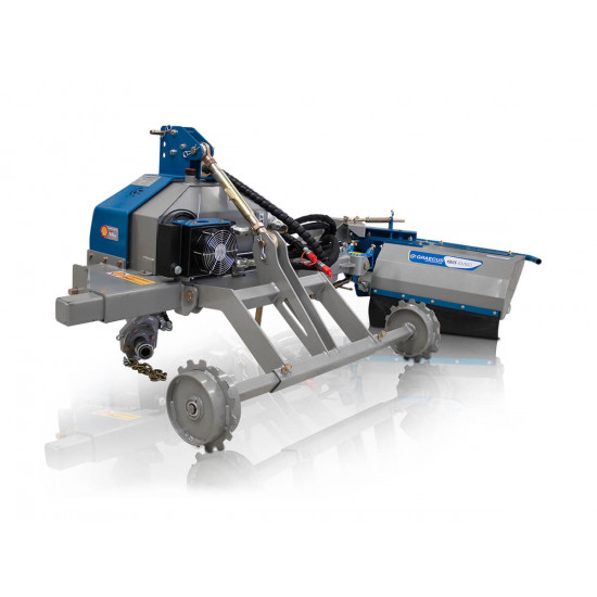 Четка за плевене с автономна хидравлична система за трактор 60 см. Graecus ERIS AM60