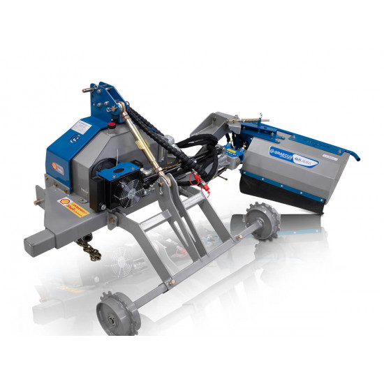 Четка за плевене с автономна хидравлична система за трактор 60 см. Graecus ERIS AM60