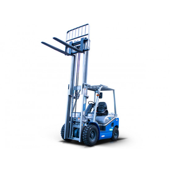 Дизелов мотокар 2,5 т., Дуплекс 3000 мм. Graecus FD25V-Kubota