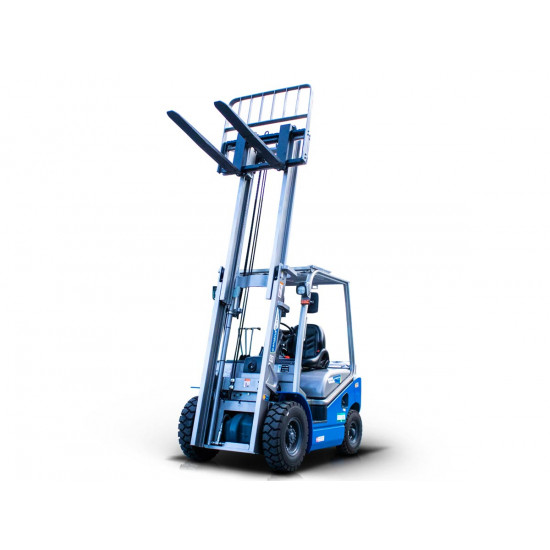 Дизелов мотокар 2,5 т., Дуплекс 3000 мм. Graecus FD25V-Kubota