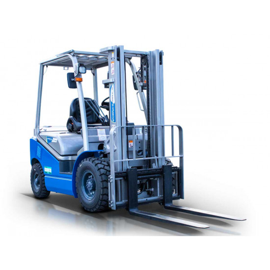 Дизелов мотокар 2,5 т., Дуплекс 3000 мм. Graecus FD25V-Kubota