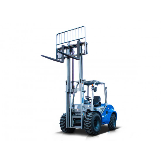 Дизелов мотокар 3,5 т., задвижване 4х4, Дуплекс 3000 мм. Graecus FD35V-4WD Off-Road Hyundai