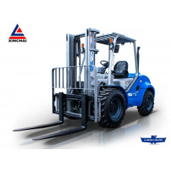 Дизелов мотокар 3,5 т., Дуплекс 3000 мм. Graecus FD35-4WD Off-Road