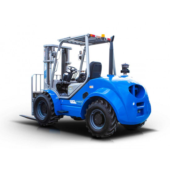 Дизелов мотокар 3,5 т., задвижване 4х4, Дуплекс 3000 мм. Graecus FD35V-4WD Off-Road Hyundai