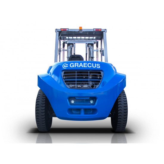 Дизелов мотокар 10 т., Дуплекс 3000 мм. Graecus FD100V