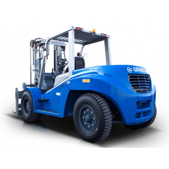 Дизелов мотокар 10 т., Дуплекс 3000 мм. Graecus FD100V
