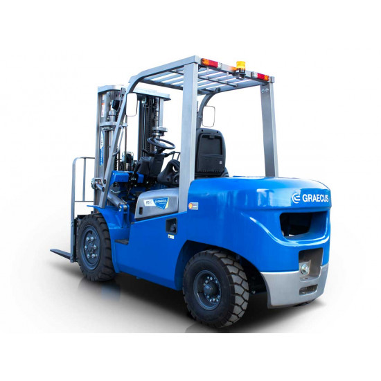 Дизелов мотокар 3 т., Триплекс 4500 мм. Graecus FD30 PRO