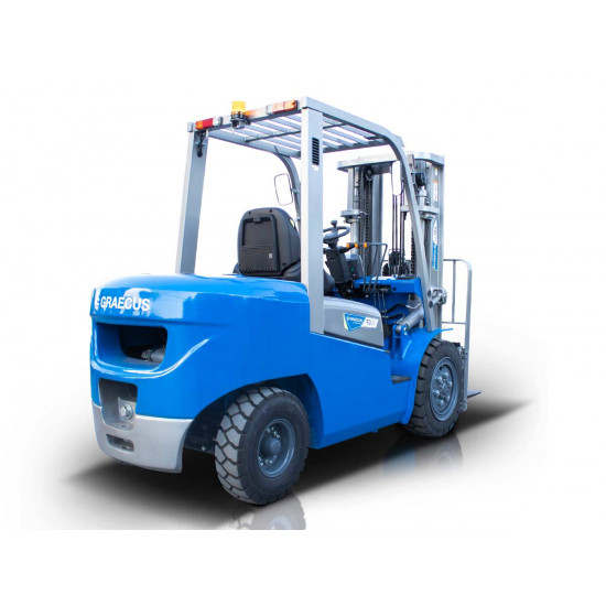 Дизелов мотокар 3 т., Триплекс 4500 мм. Graecus FD30 PRO