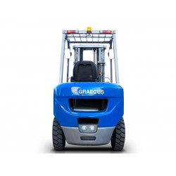 Дизелов мотокар 4 т., Триплекс 4500 мм. Graecus FD40 PRO