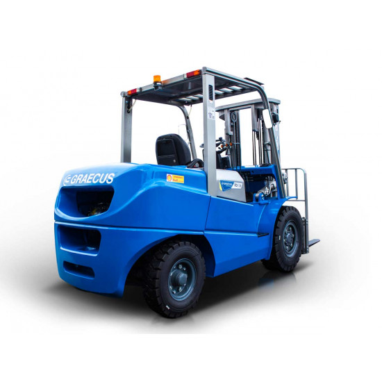 Дизелов мотокар 5 т., Дуплекс 3000 мм. Graecus FD50V