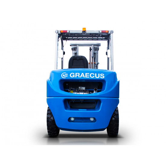 Дизелов мотокар 5 т., Дуплекс 3000 мм. Graecus FD50V